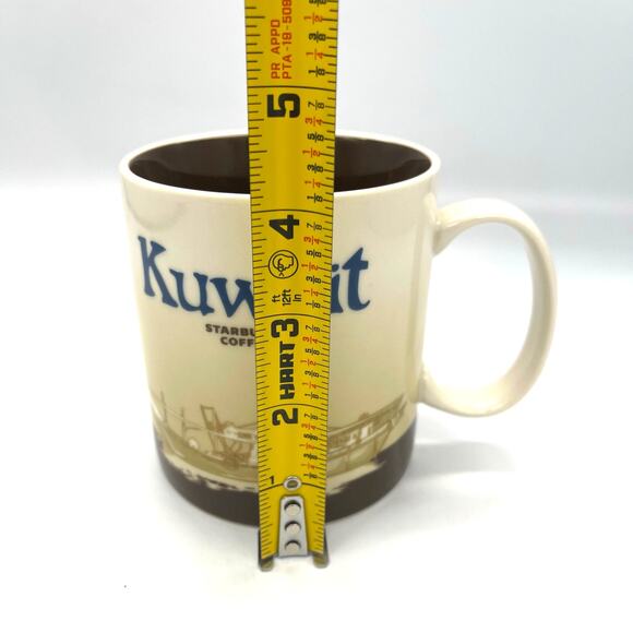 Starbucks 2015 Kuwait Coffee Mug Global City Icon Series 16 Ounces - Picture 5 of 7